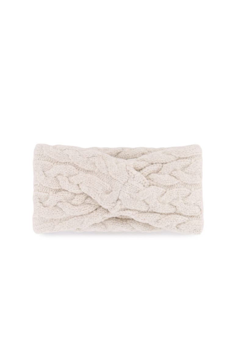 Women's '47  Natural Colorado Buffaloes Core & Inline Latte Knit Headband, Alternate, color, Natural