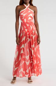 Hutch Smocked Cover-Up Maxi Skirt