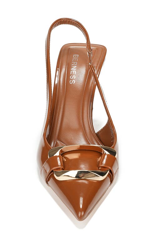 Berness Cindy Slingback Pump In Brown