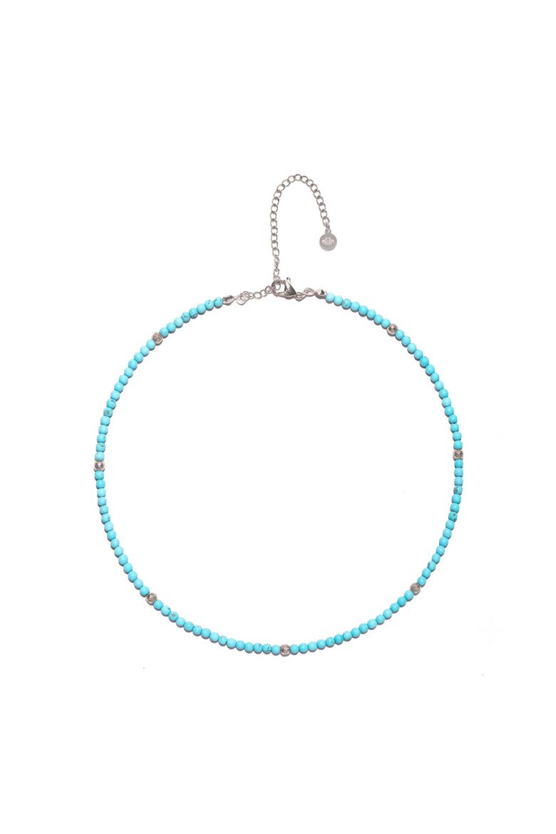 Choker Necklace For Creativity & Confidence, Main, color, Silver
