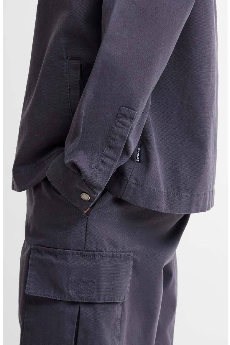 Wetheral Cotton Canvas Overshirt, Alternate, color, WASHED NAVY