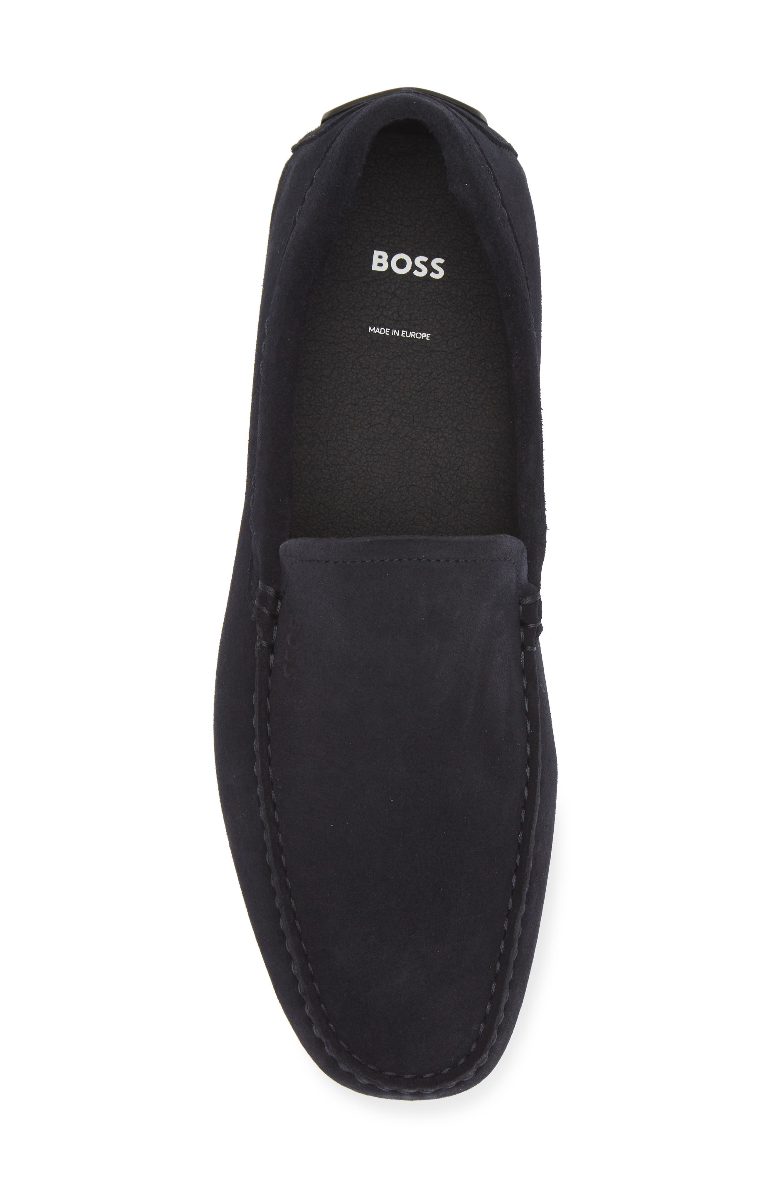 BOSS Noel Driving Shoe, Alternate, color, Dark Blue