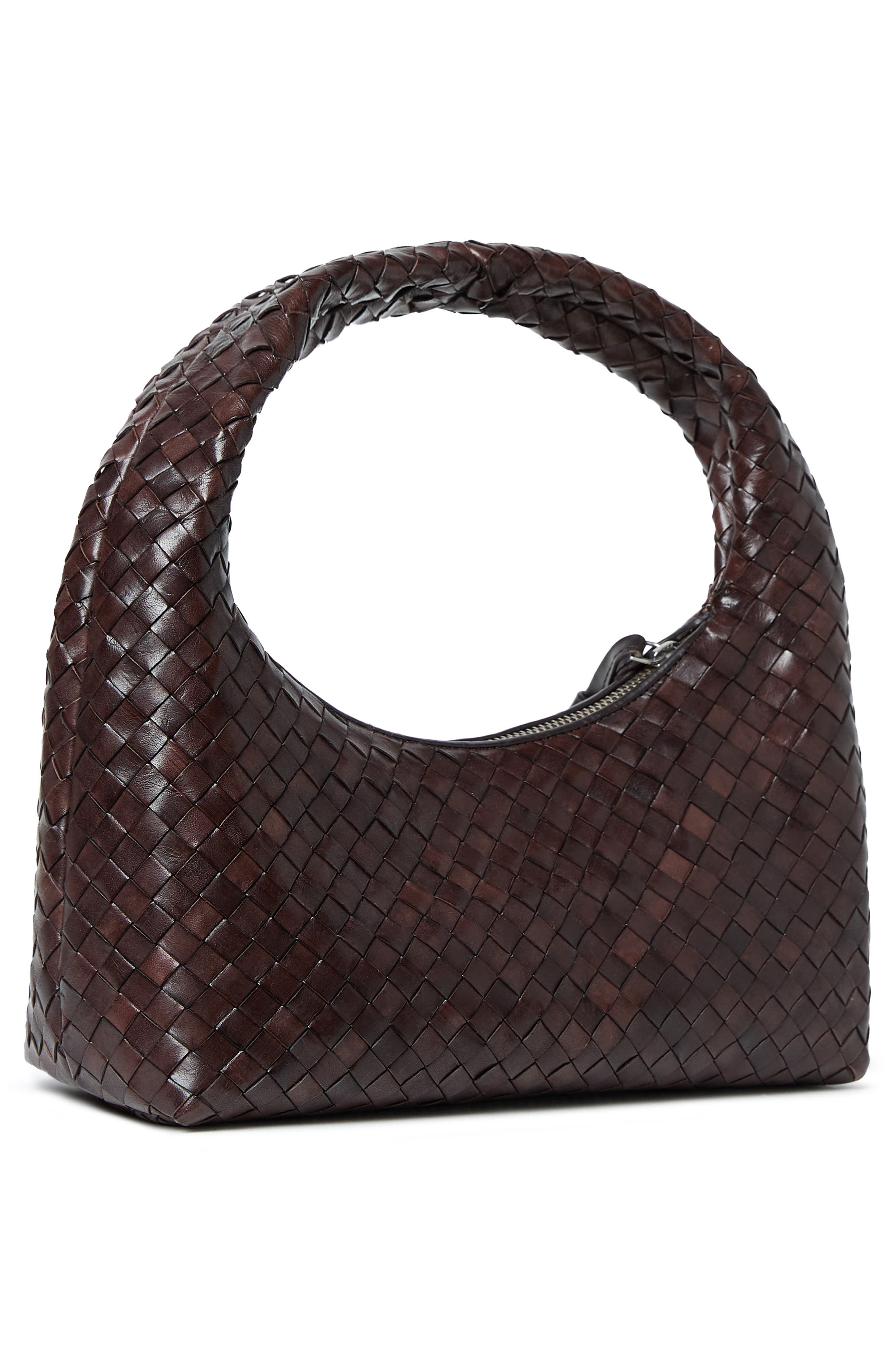 Loeffler Randall Mercer Shoulder Bag, Alternate, color, Chocolate