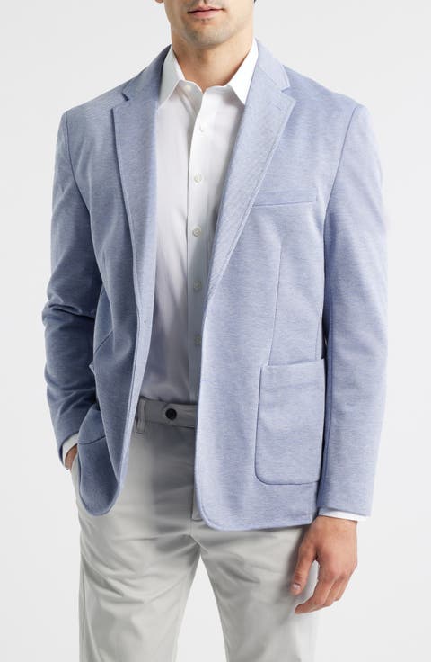Heathered Stretch Twill Sport Coat (Regular & Big)