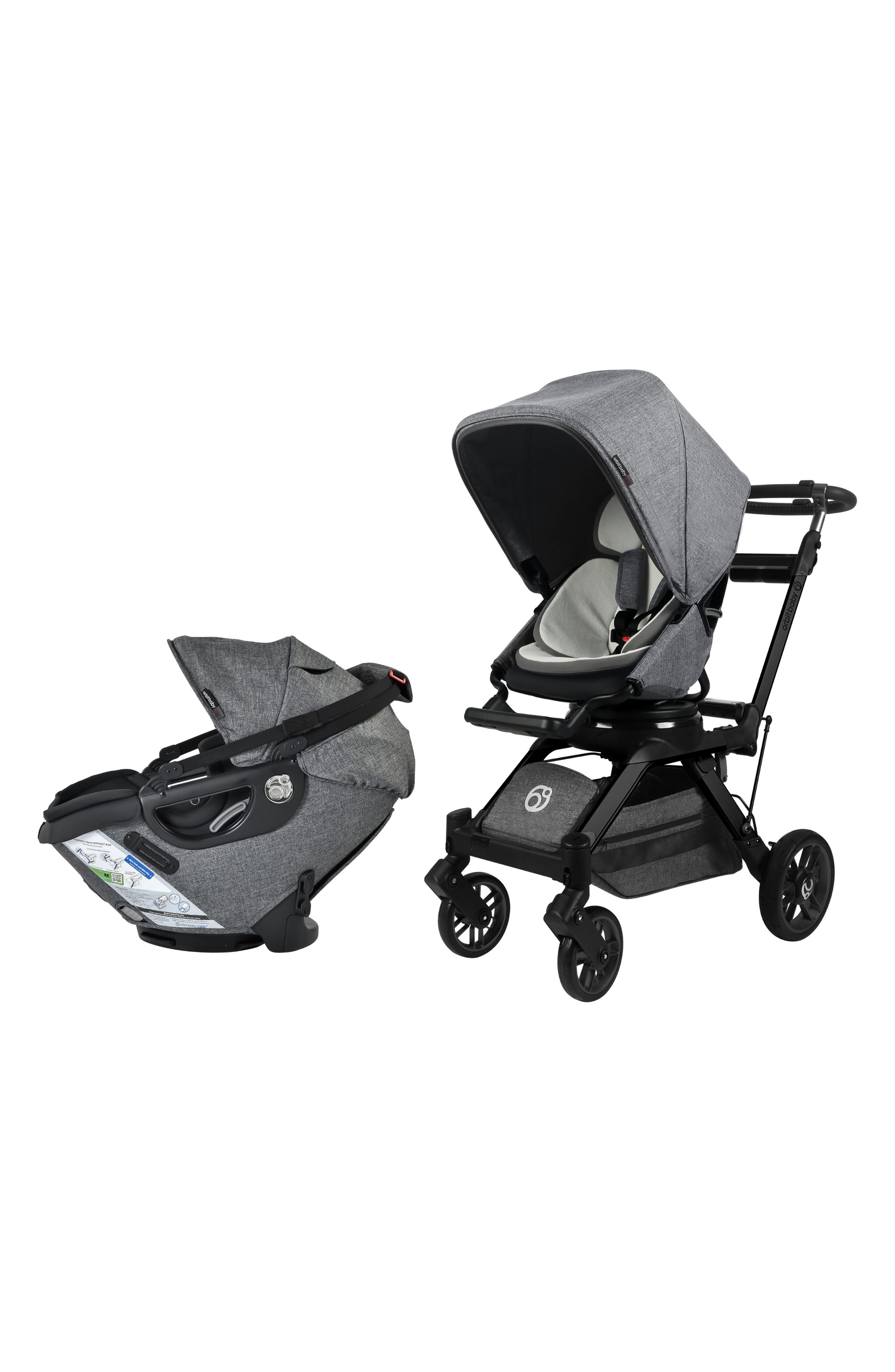 BLACK/ MELANGE GRAY