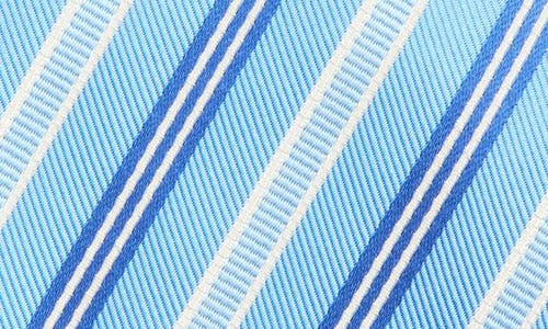 David Donahue Stripe Silk Tie