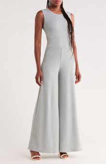 Sleeveless Wide Leg Jumpsuit