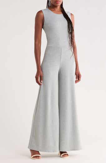 Sleeveless Wide Leg Jumpsuit