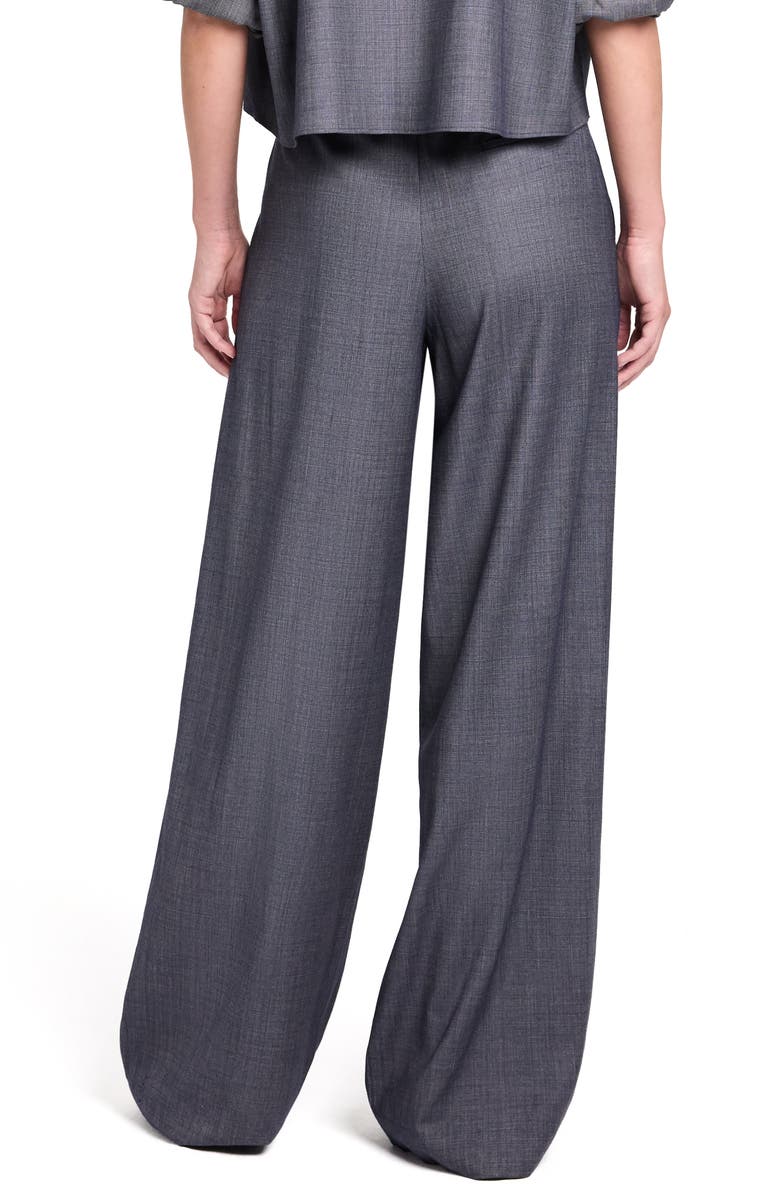 TWP Hudson Wool Blend Pants, Alternate, color, Medium Indigo