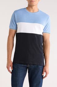 DENIM AND FLOWER Heritage Colorblock T-Shirt