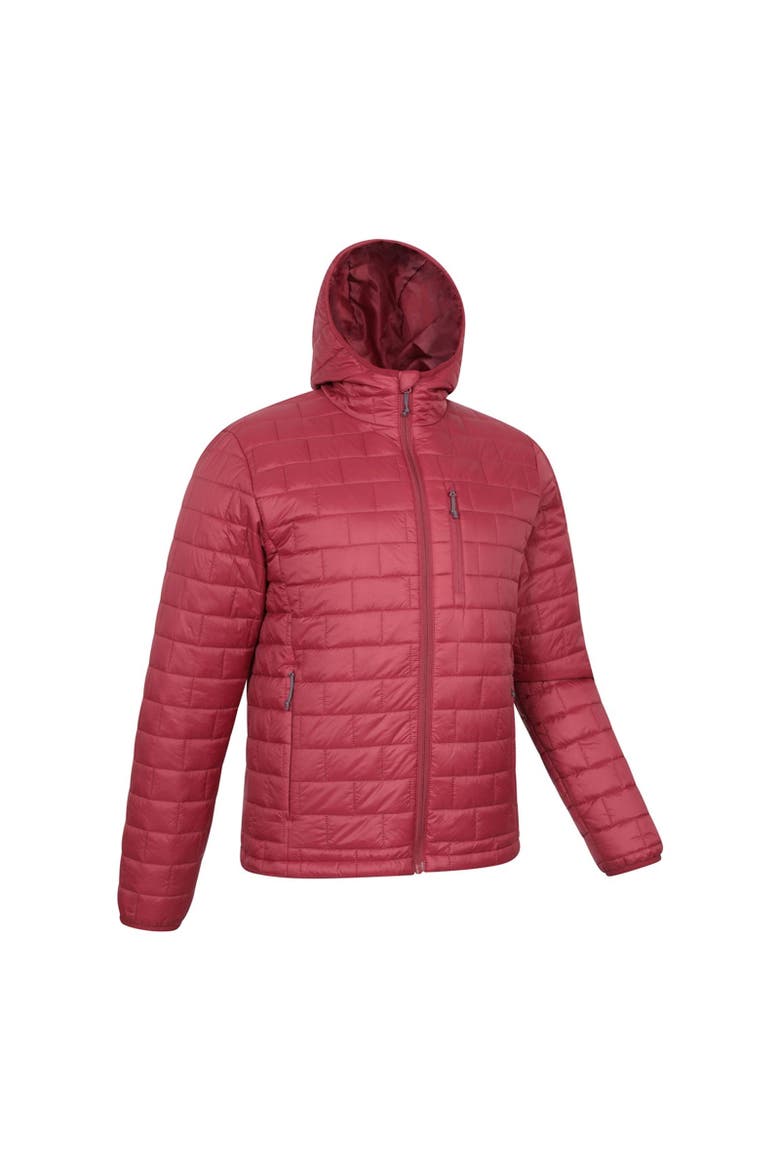 Frost Shield Lightweight Padded Jacket, Alternate, color, Red