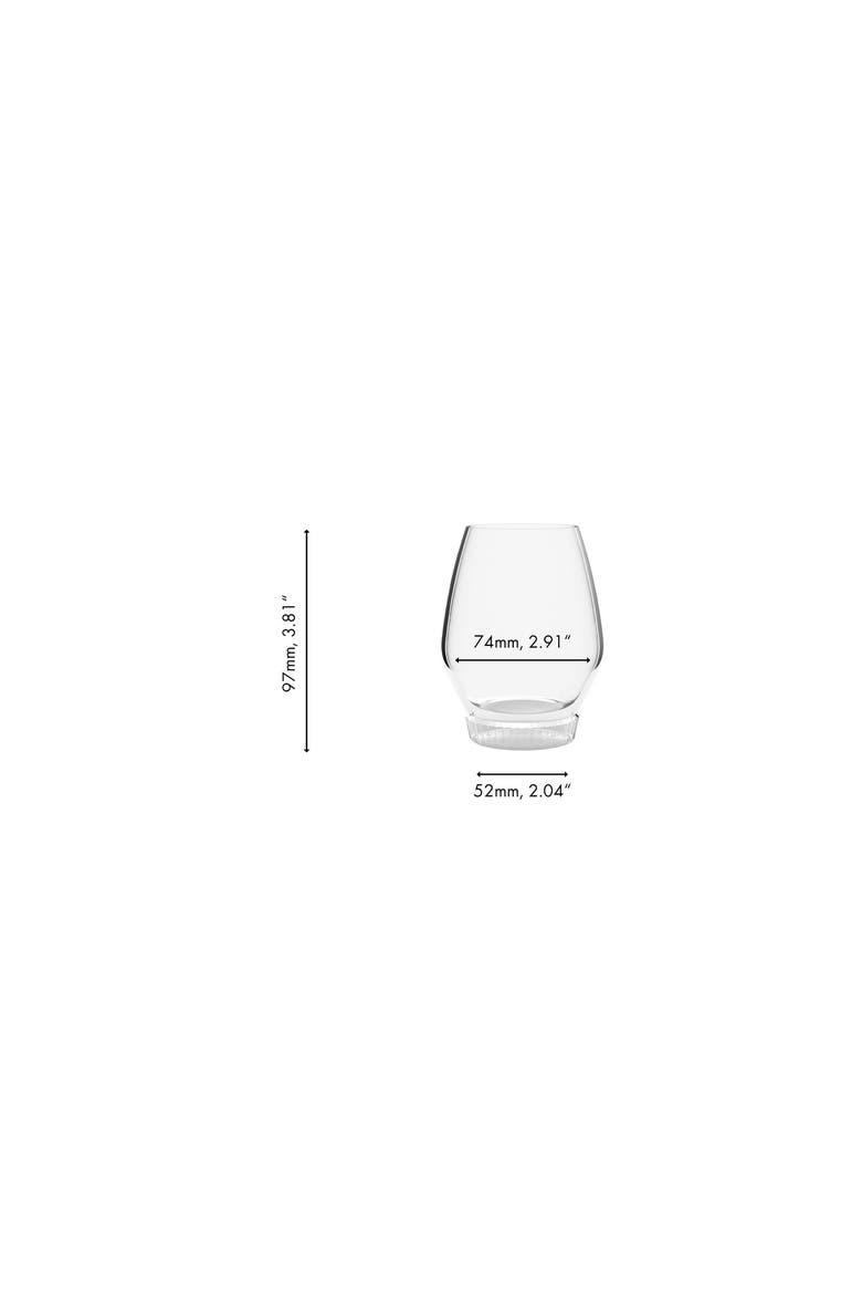 All American Bourbon Glass, Set of 2, Alternate, color, Clear
