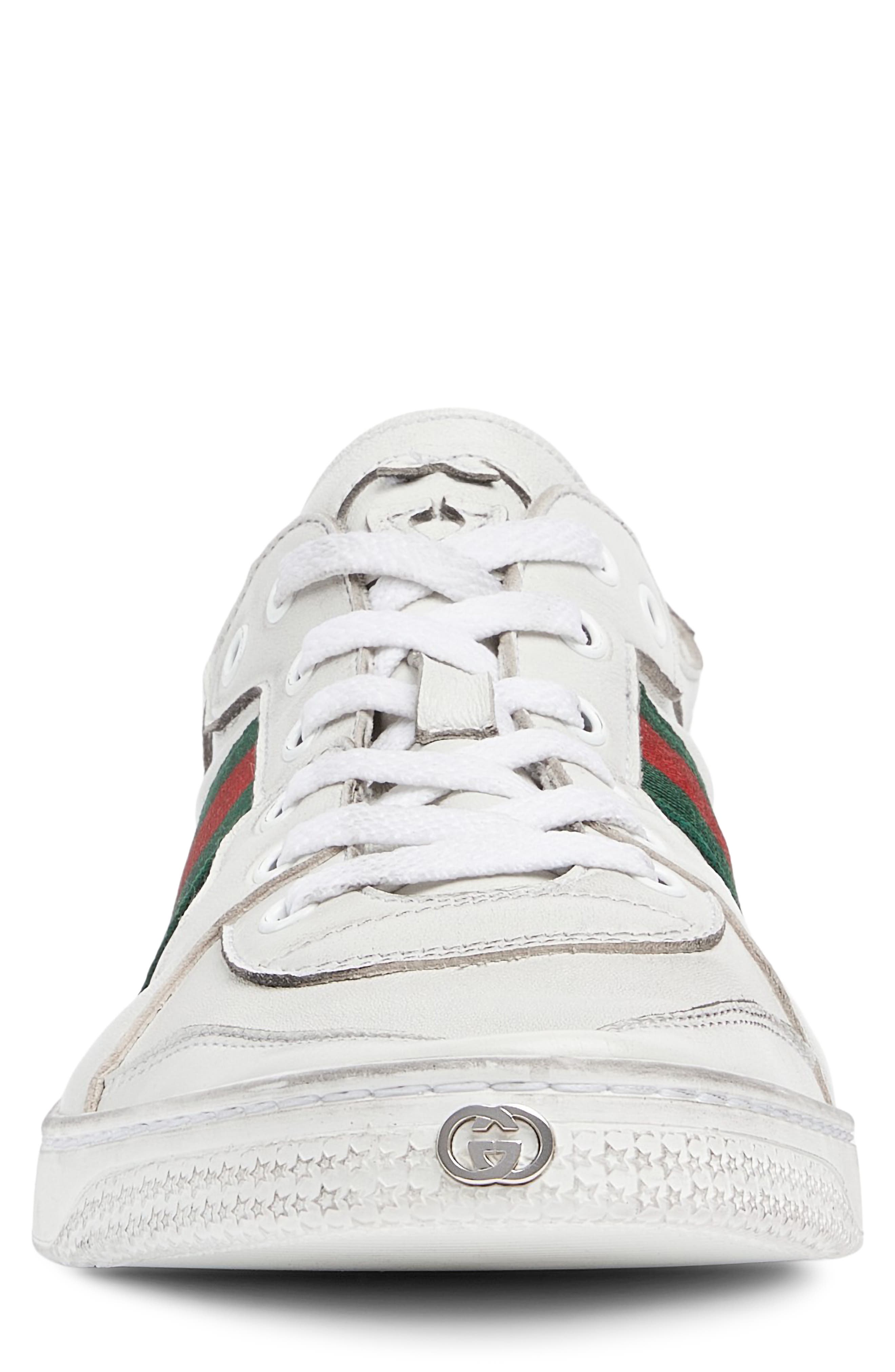 Gucci Coda Low Top Sneaker, Alternate, color, White