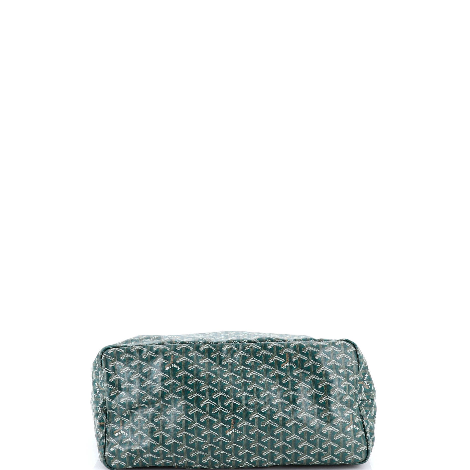 Pre-Owned Goyard Saint Louis Tote Coated Canvas GM, Alternate, color, Green