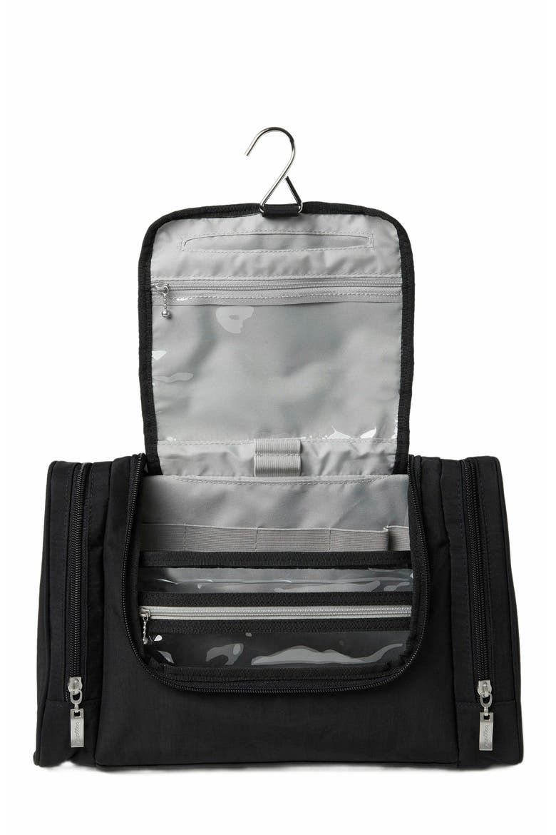 Travel Toiletry Kit Cosmetic Bag, Alternate, color, Black