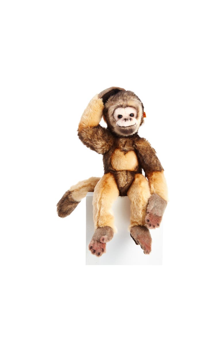 Steiff Mungo the Magnetic Monkey Stuffed Animal, Main, color,