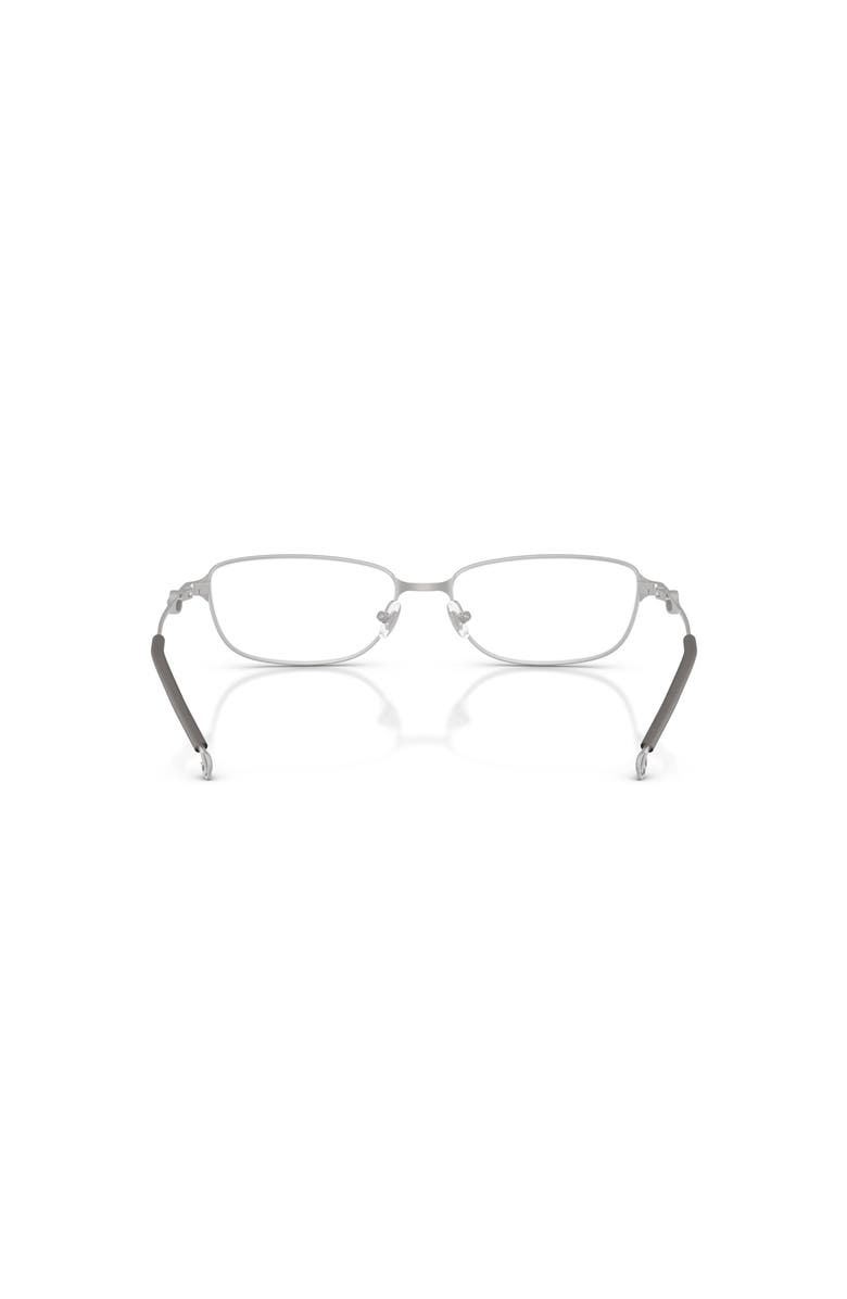 DIESEL<sup>®</sup> 54mm Rectangle optical glasses, Alternate, color, Silver