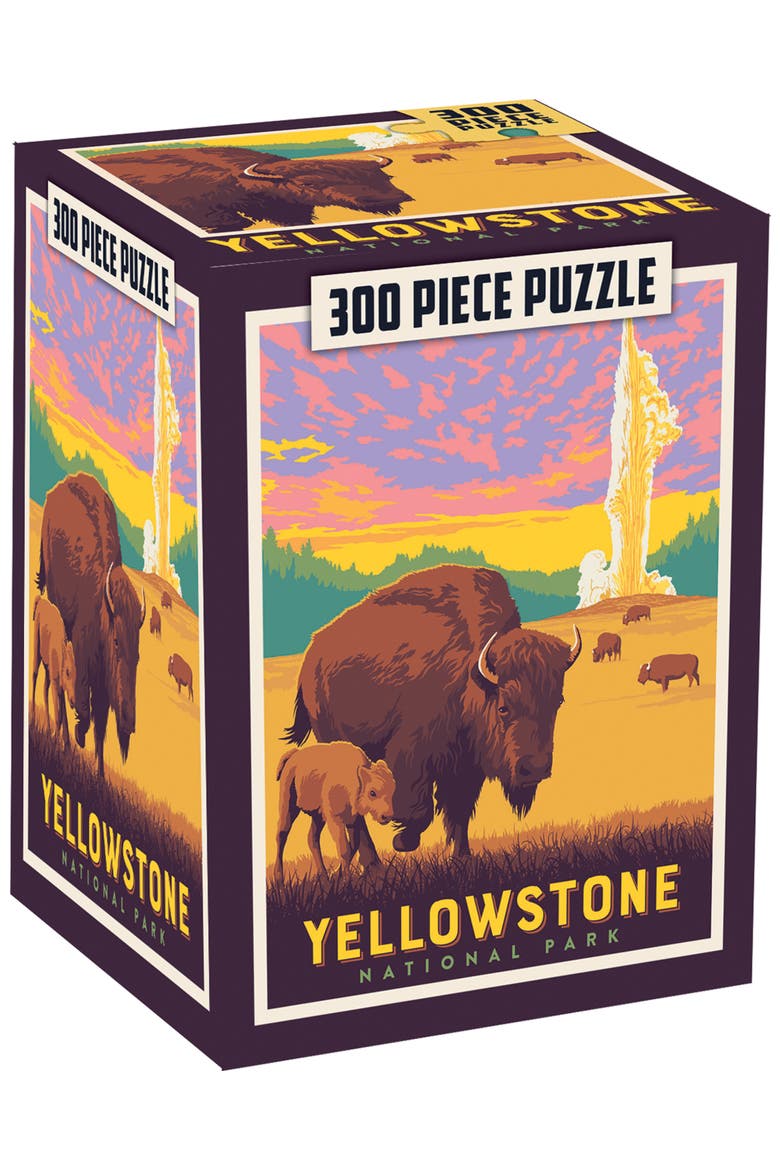 Yellowstone National Park 300pc Puzzle, Main, color, Multicolor