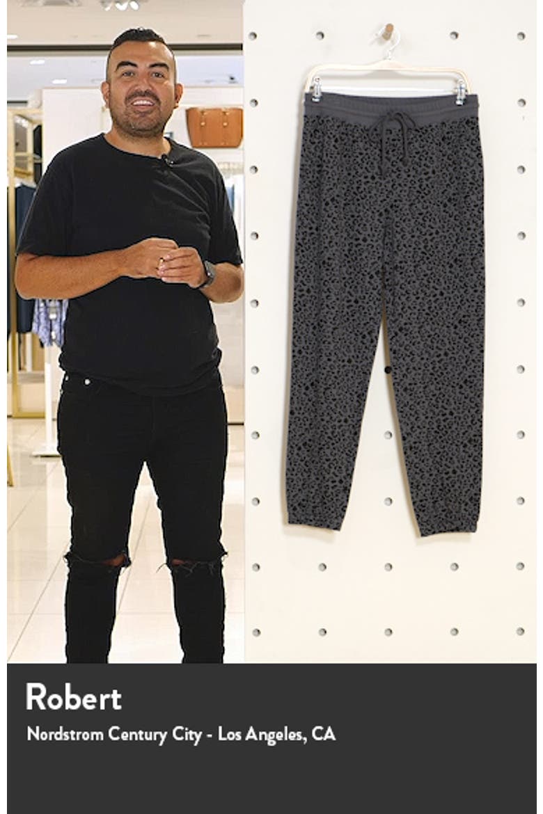 Kingston Animal Print Joggers video