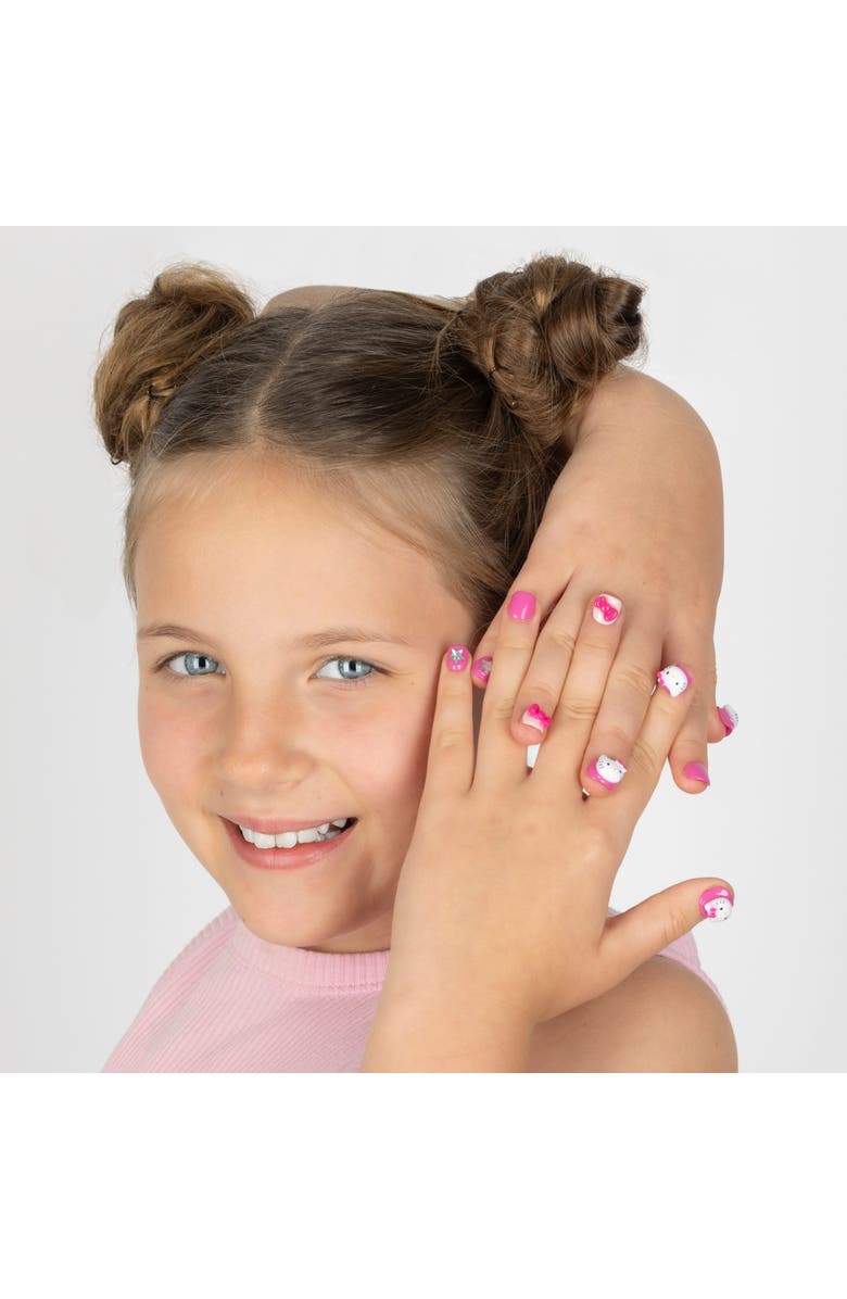 3H Nails Hello Kitty Kids Luxury Handmade Press-On Nails - 24-Piece Kit, Alternate, color, Hello Kitty