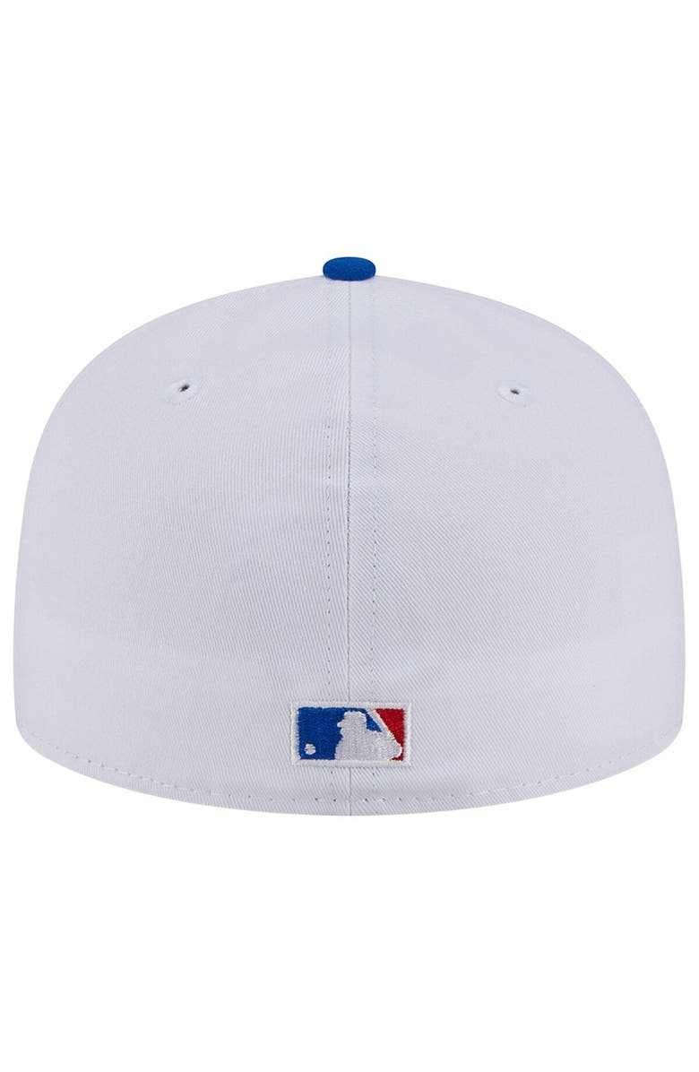 New Era Men's New Era White/Red Oakland Athletics Undervisor 59FIFTY Fitted Hat, Alternate, color,