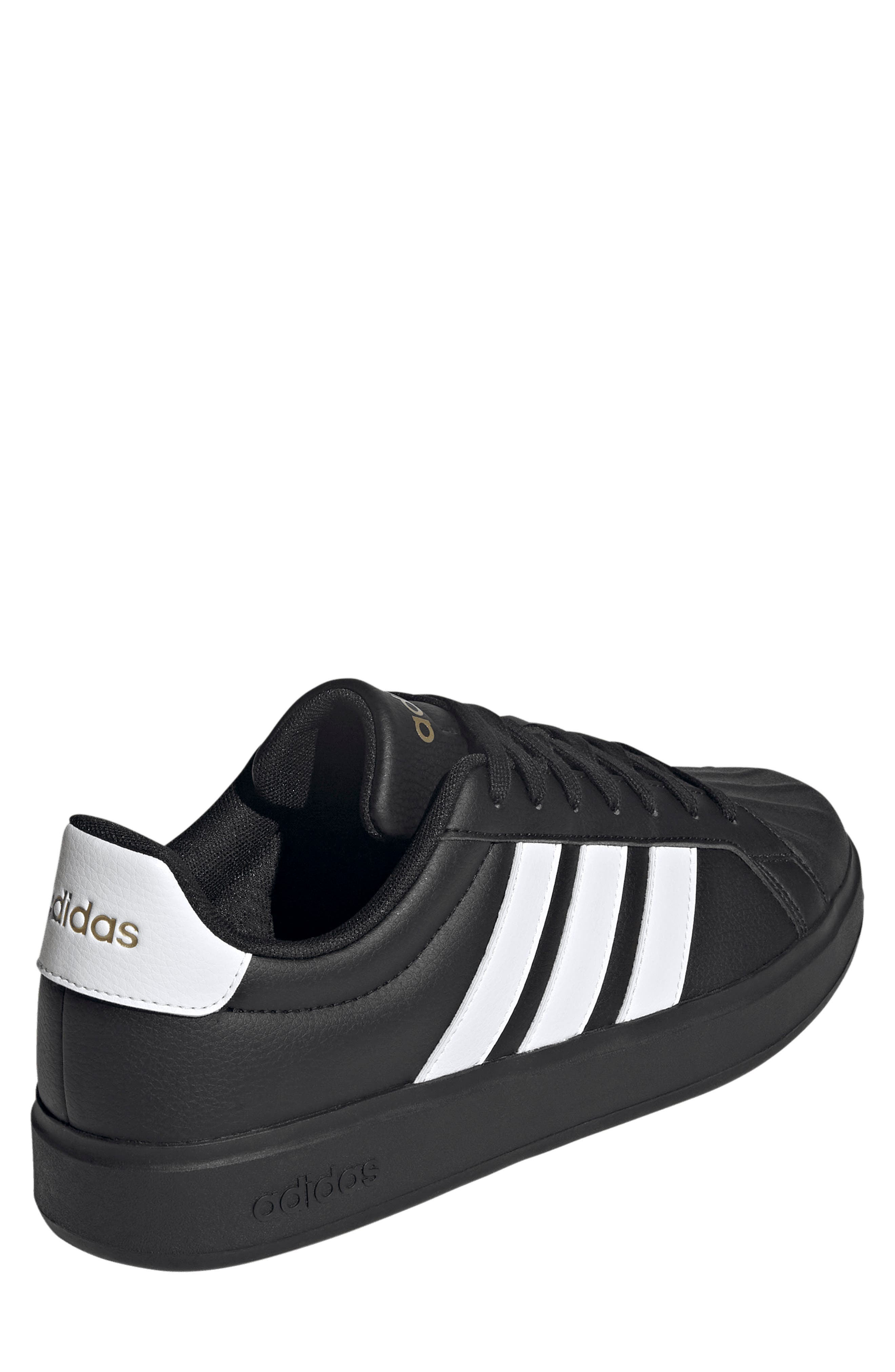adidas Streettalk Sneaker, Alternate, color, Black/ White/ Matte Gold