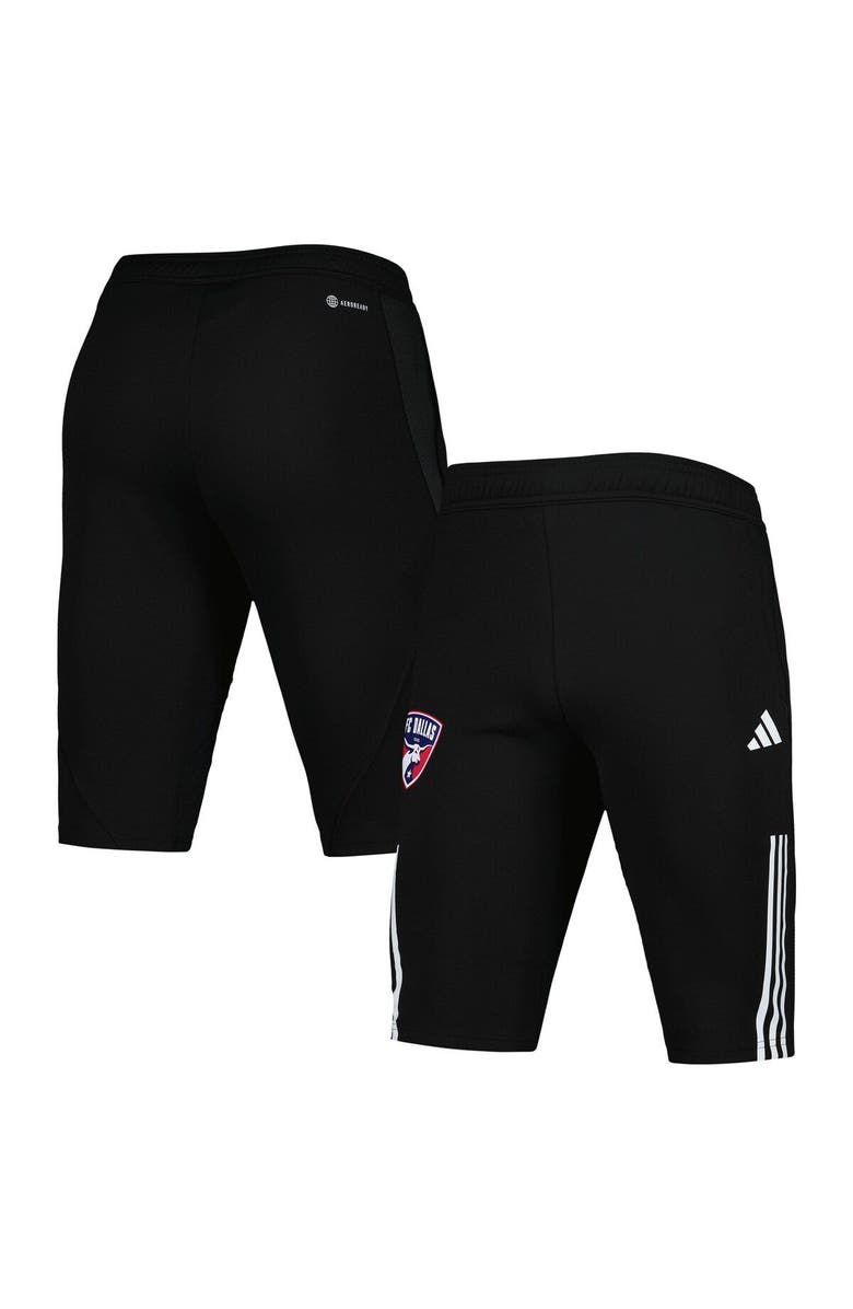 adidas Men's adidas Black FC Dallas 2023 On-Field Training AEROREADY Half Pants, Main, color, Black