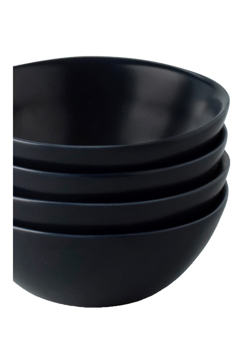 The Breakfast Set of 4 Bowls, Alternate, color, MIDNIGHT BLUE