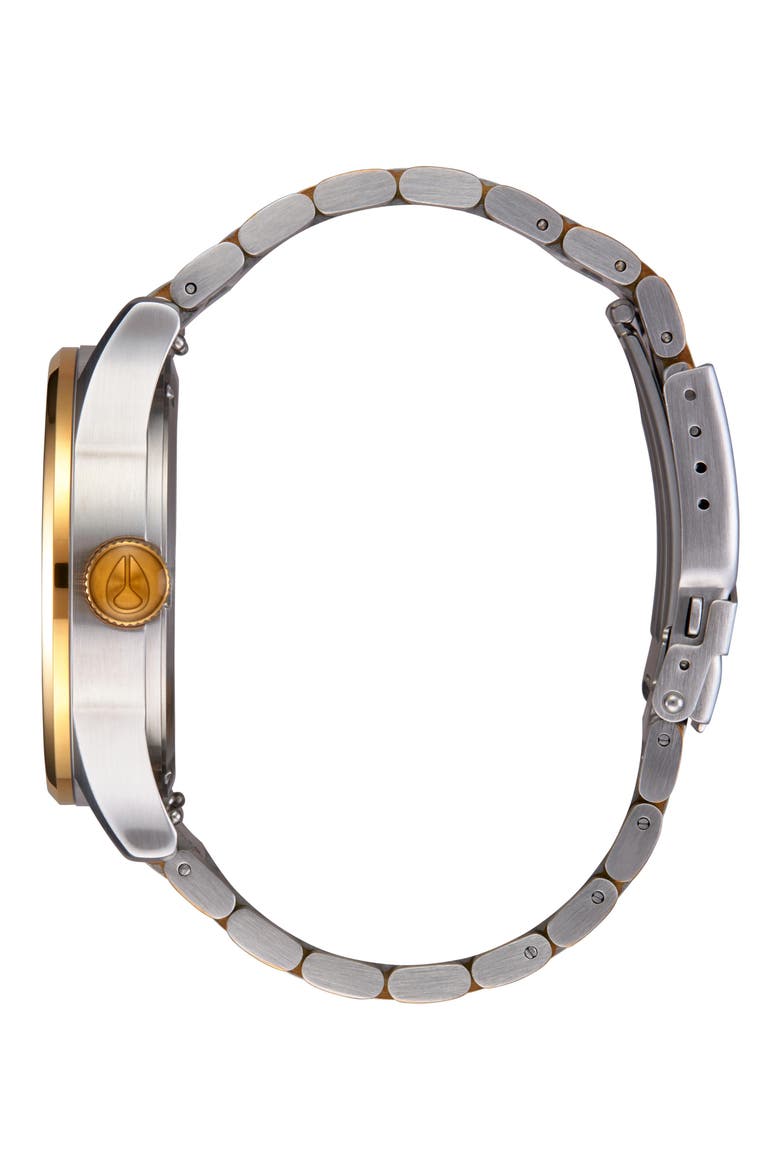 x 2PAC Sentry Bracelet Watch, 42mm, Alternate, color, GOLD / SILVER / BLACK
