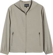Emporio Armani Seersucker Hooded Jacket