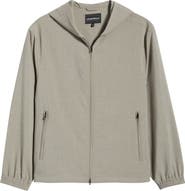 Emporio Armani Seersucker Hooded Jacket