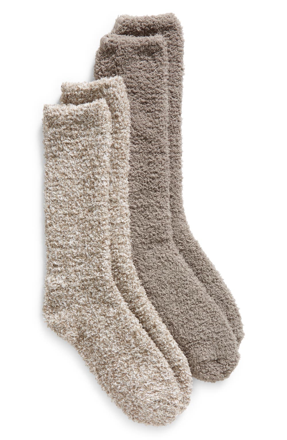 2-Pack CozyChic™ Socks, color, GRAY SKIES MULTI