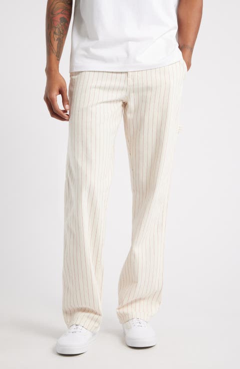 Service Stripe Canvas Carpenter Pants