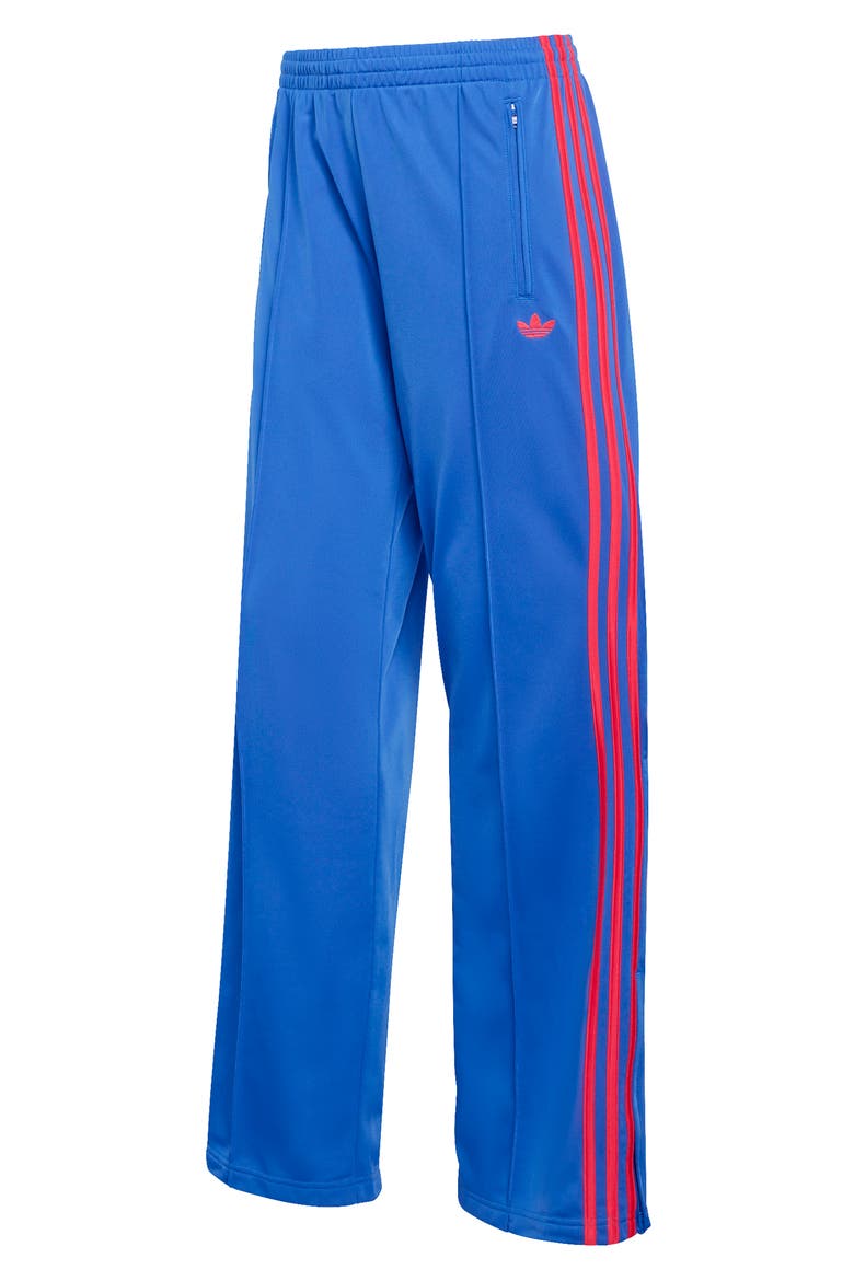 Firebird Recycled Polyester Track Pants, Alternate, color, BLUE/ SEMI LUCID RED
