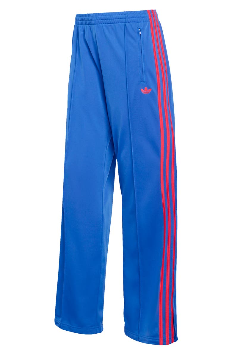 adidas Originals Firebird Recycled Polyester Track Pants, Alternate, color, Blue/ Semi Lucid Red
