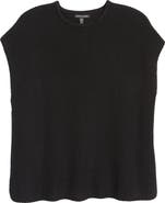 Eileen Fisher Crewneck Stretch Organic Cotton Top