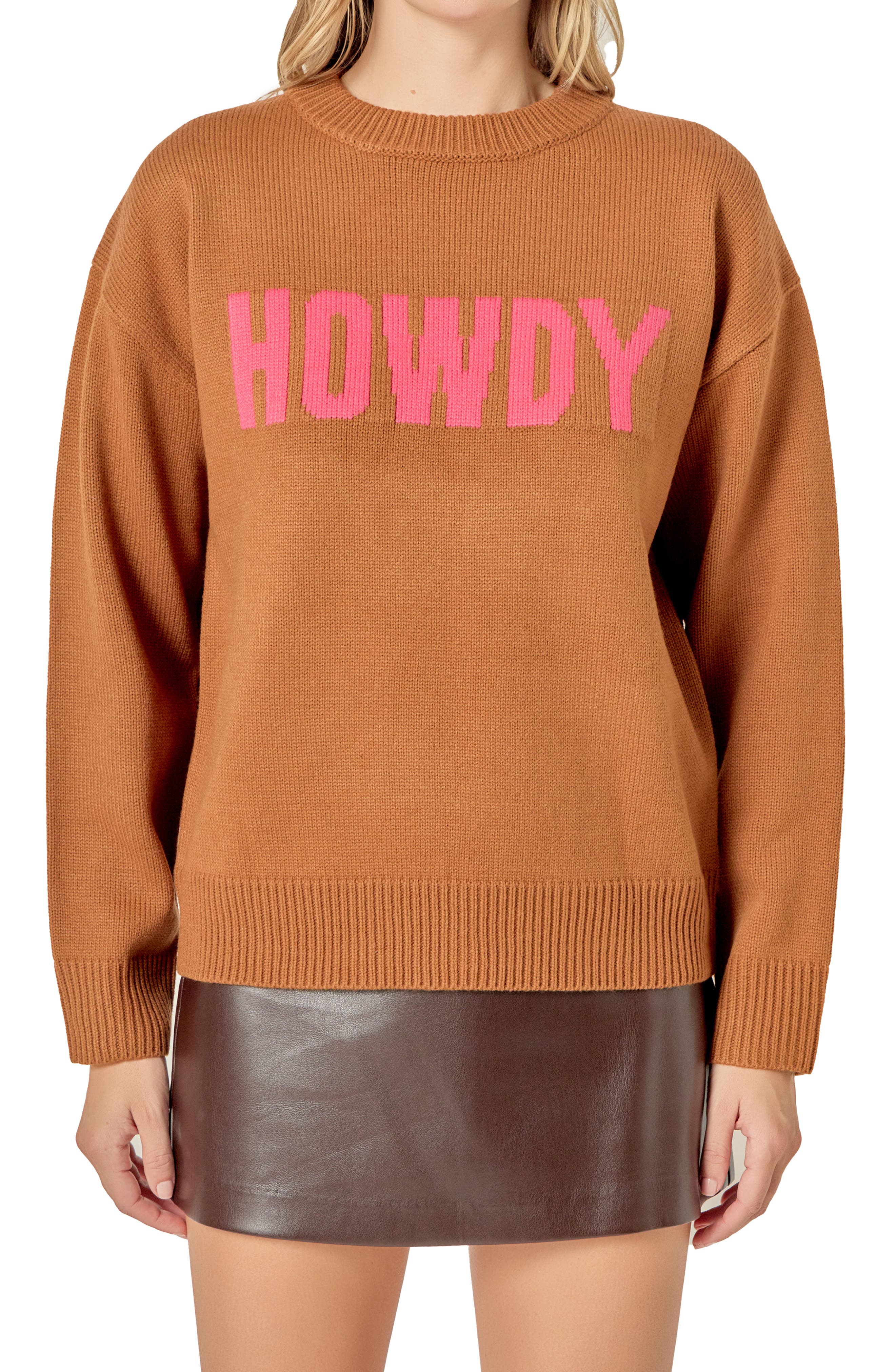 English Factory Statement Sweater