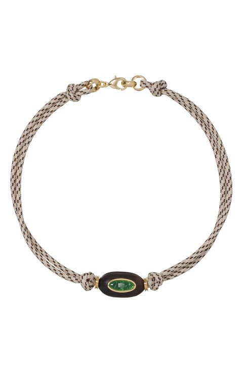 The Driftwood Collar Cord Necklace
