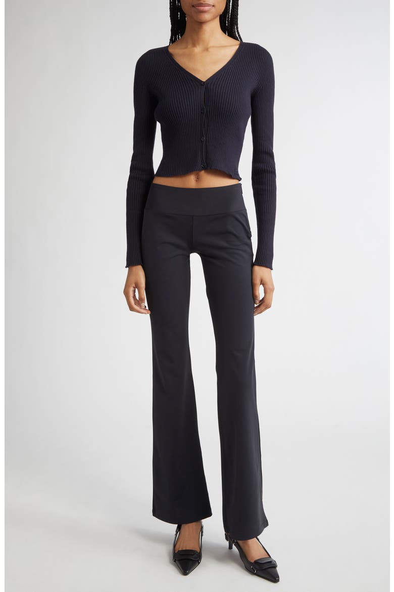 Low Rise Scuba Knit Bootcut Pants (Women) | Nordstromrack