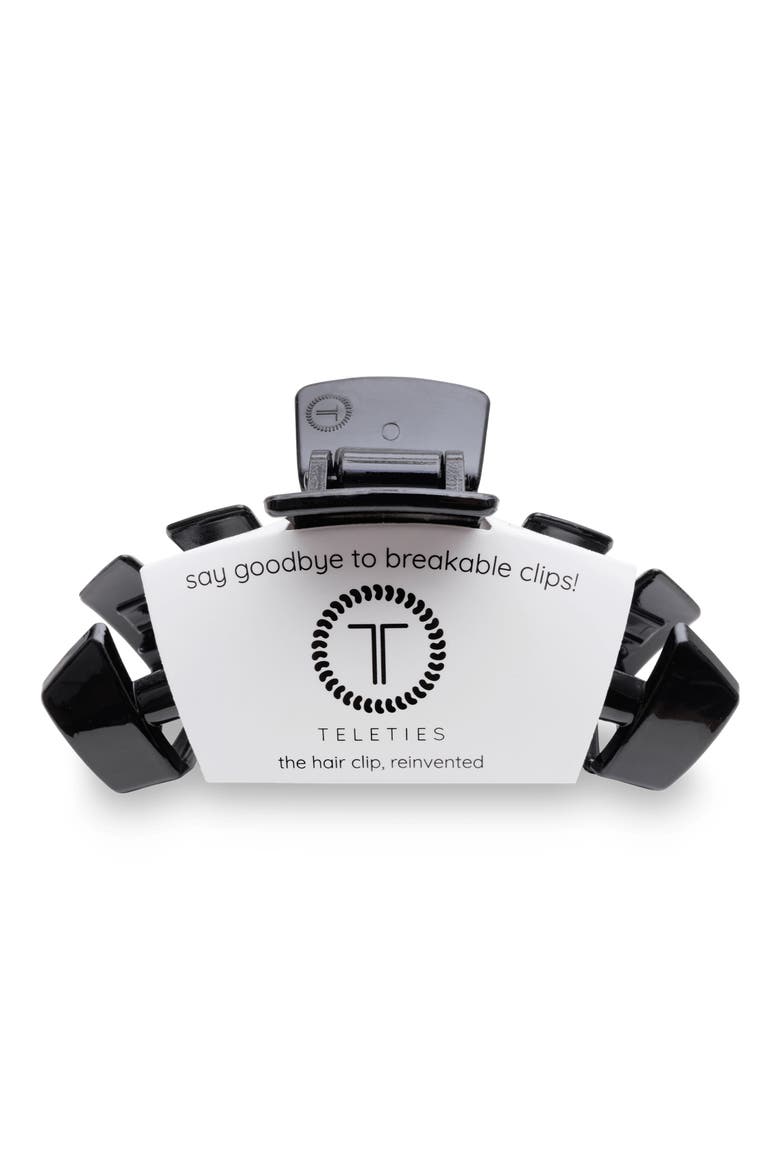 Large Classic Clw Clip, Alternate, color, JET BLACK