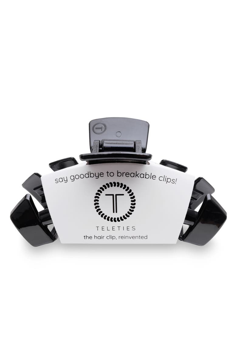 TELETIES Large Classic Clw Clip, Alternate, color, Jet Black