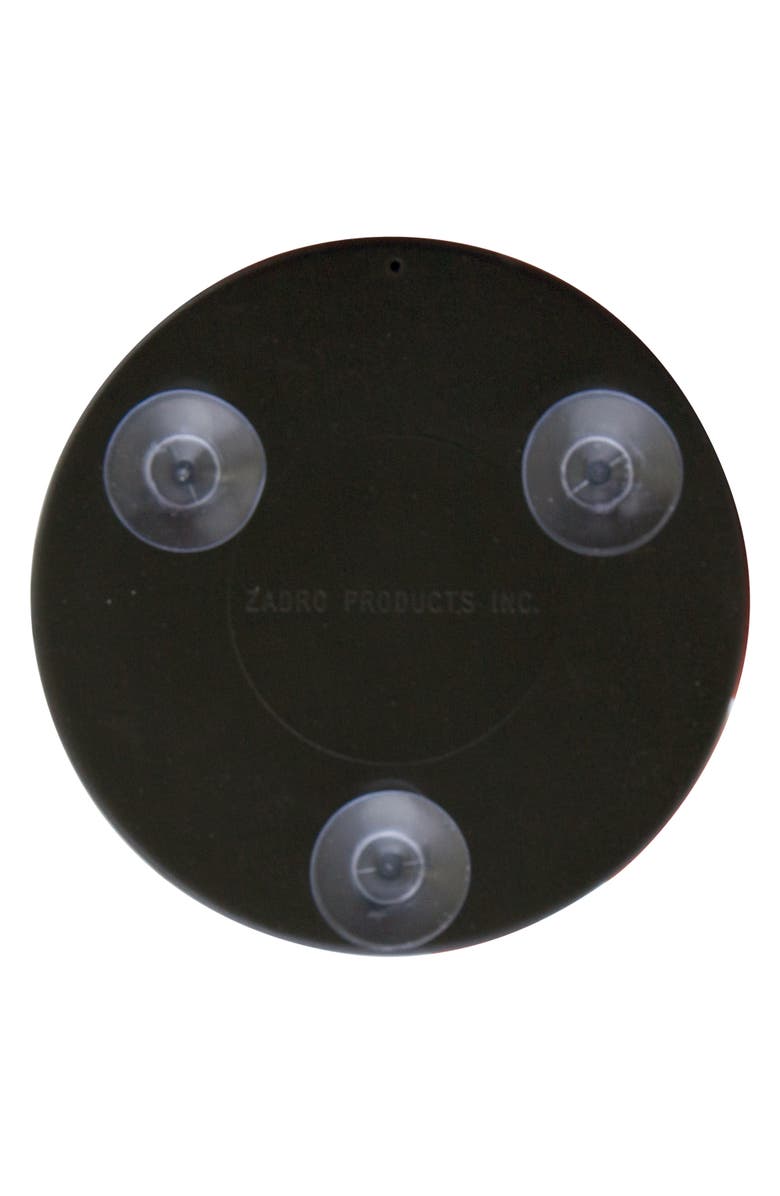 Zadro Compact Mirror with 15X Magnification & Suction Cup, Alternate, color, Black