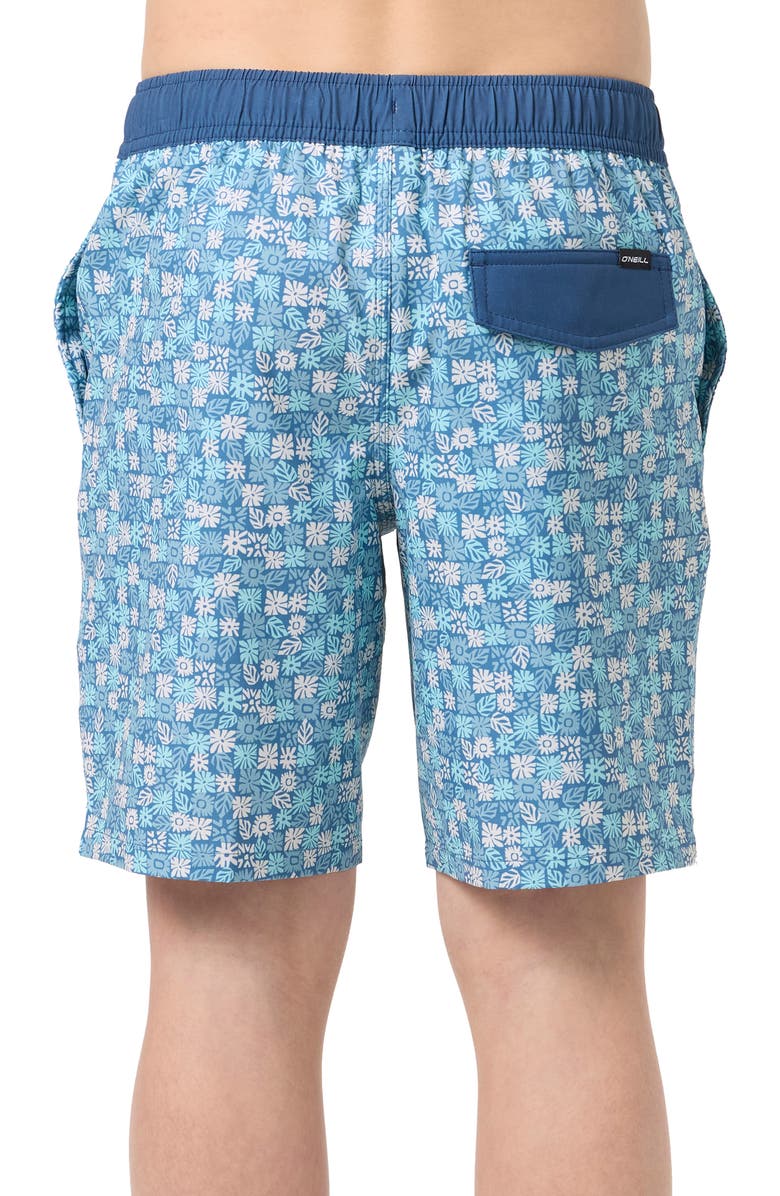 O'Neill Kids' Hermosa Swim Trunks, Alternate, color, Copen Blue