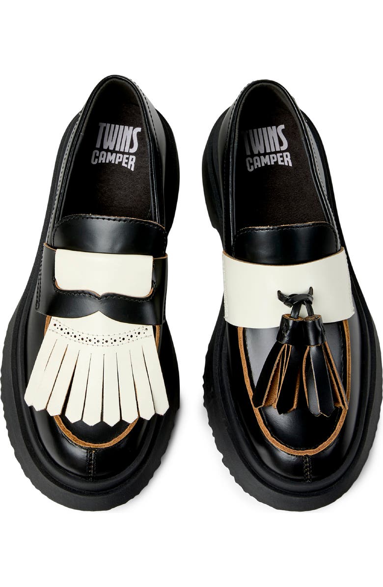 Camper Walden Penny Loafer, Main, color, Black Black