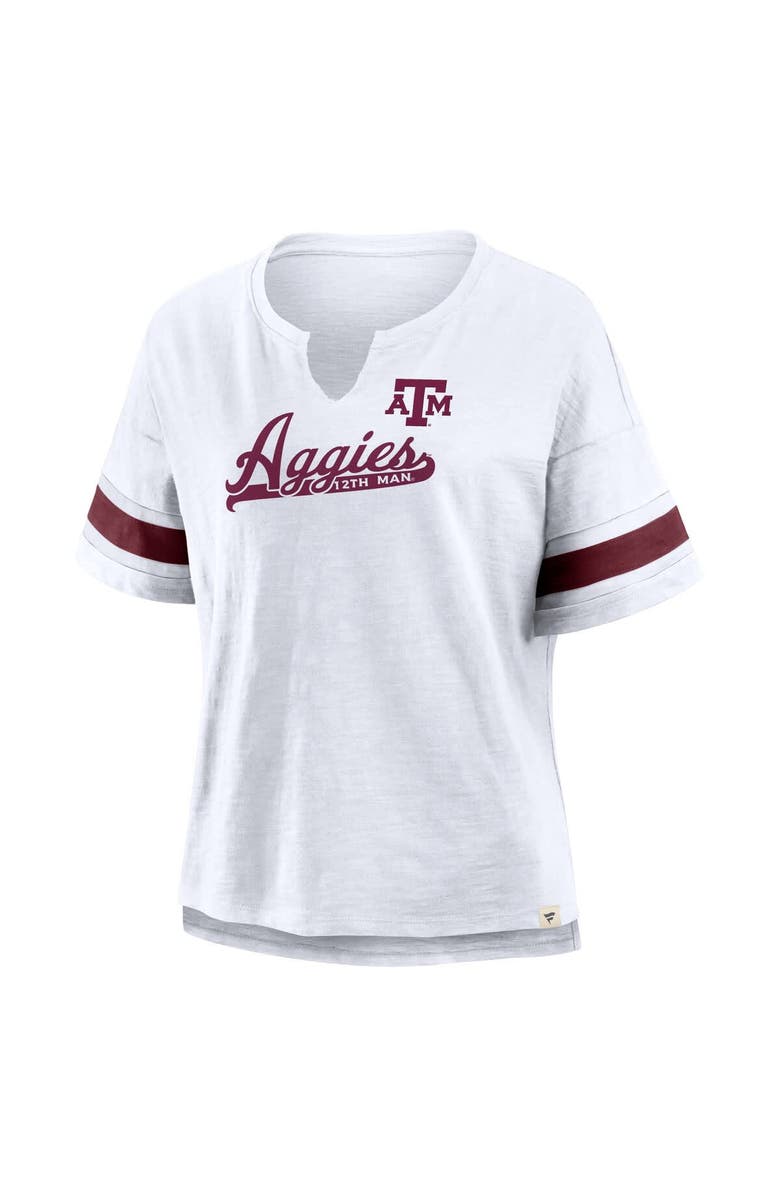 FANATICS Women's Fanatics White Texas A&M Aggies Hometown Premium Script T-Shirt, Alternate, color, White