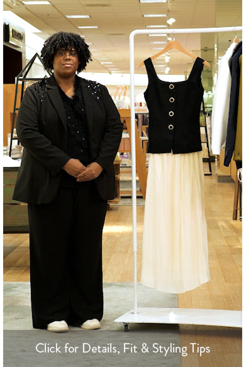 Sleeveless Two-Piece Dress video