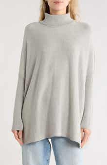 Joseph A Oversize Boxy Turtleneck Sweater