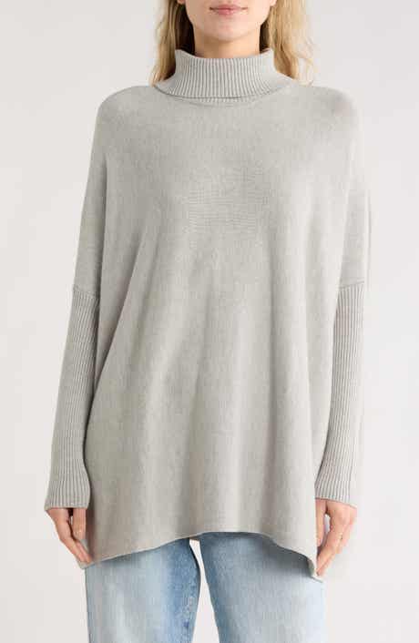 Joseph A Oversize Boxy Turtleneck Sweater