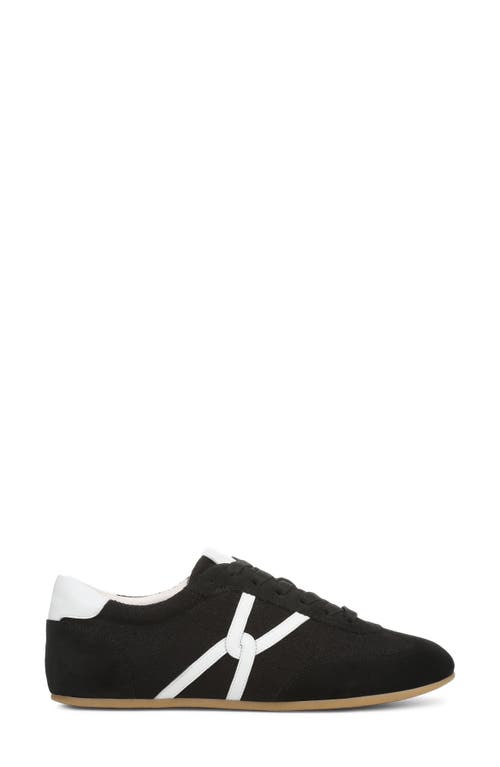 Veronica Beard Riviera Sneaker In Black/coconut