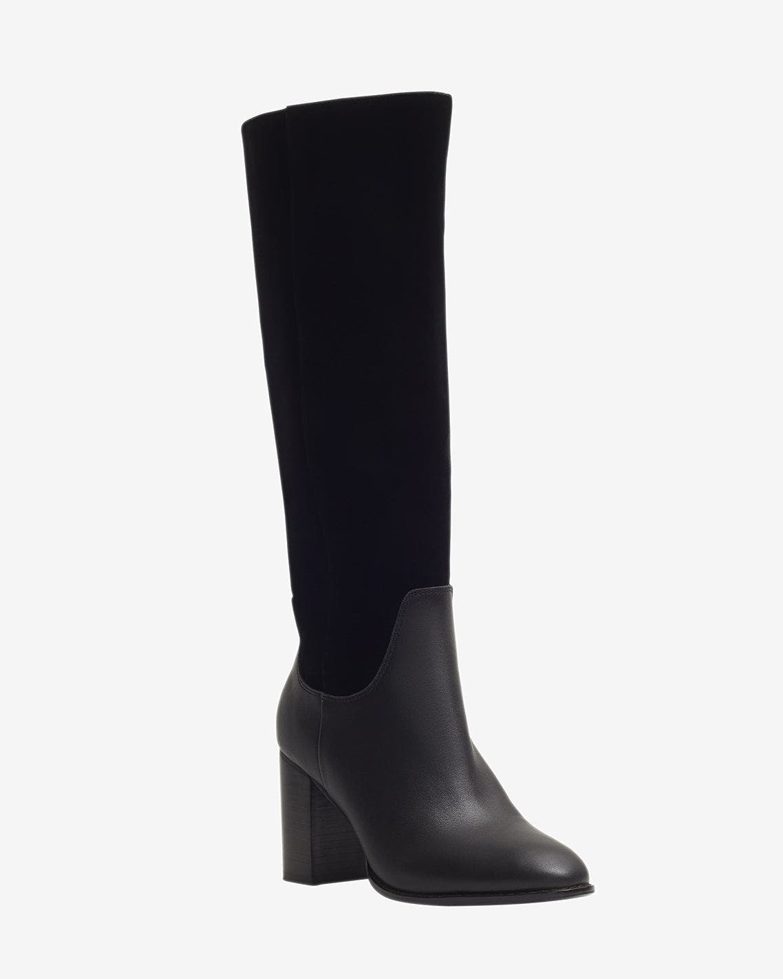 Draper James Bailey Boots, Alternate, color, Black
